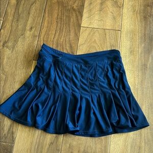 Like new-Lucky in Love Navy Blue Mini Skirt